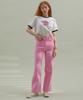 MANAVIS7 Washed Cotton Pants Pink