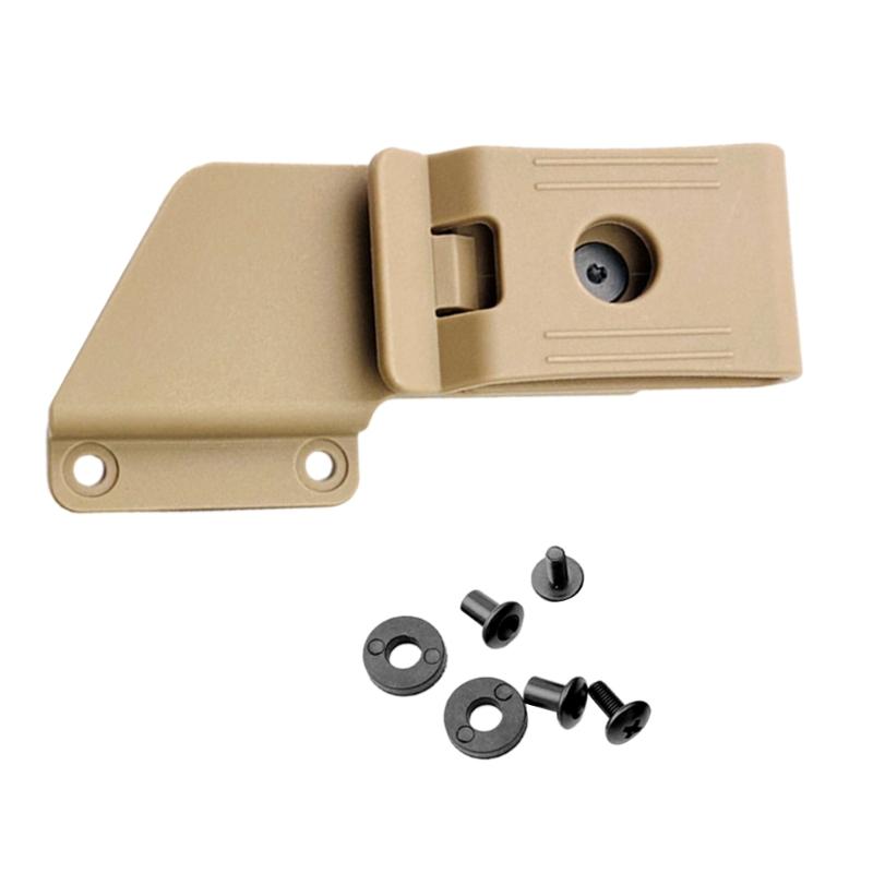 K Sheath Waist Clip 360 Degree Rotatable K Sheath Back Clip for KYDEX Scabbard A0KF