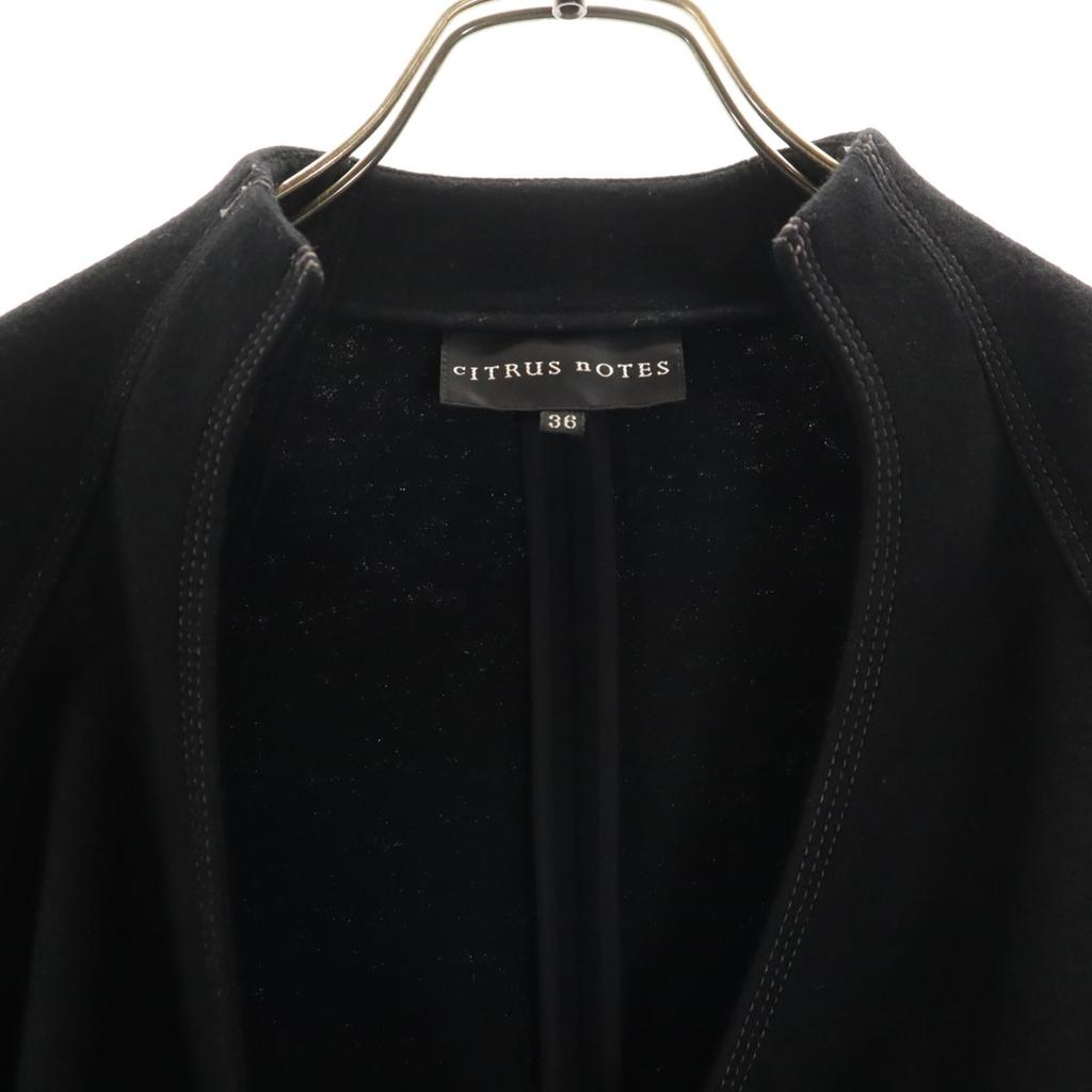 Terno de saia de lã com notas cítricas Conjunto 36/34 preto Feminino Usado