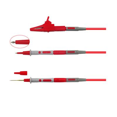 10-in-1 Elektronik-Spezialitäten Messleitungskit Kfz-Messspitzen-Kit Multimeter-Messleitungskit 4mm Bananenstecker