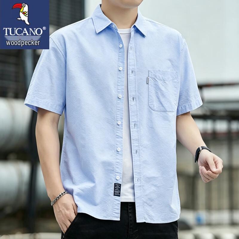TUCANO Men s Short Sleeve Lapel Shirt M