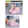 Girls' Board Shoes Autumn Small White Shoes Elementary School Cartoon Casual Shoes School Girls Princess Single Shoes Cute Pink