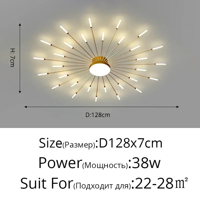 Minimalistischer LED-Deckenleuchter, Küchenbeleuchtung, Heimdekoration, dekorative Lampe mit Fernbedienung für Schlafzimmer, Wohnzimmer