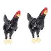 Chicken Earrings Novelty Personalized 3D Chicken Farm Anial Stud Earrings Jewelry for Festival Holiday
