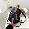 Yogodlns Borsa a tracolla creativa per violino femminile Zaini piccoli in pelle PU per donna Borsa a tracolla moda donna con filo di design di lusso