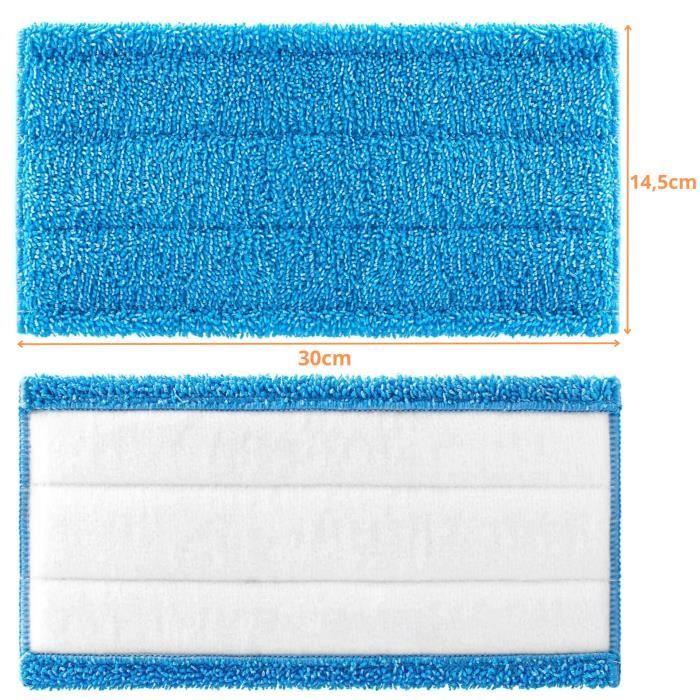 Lingette pour Swiffer Wetjet serpillère lavable réutilisable [Lot 4] Phonillico®