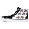 Vans SK8 Pro Unisex High Top Sneakers Black White VN0A45JD11Z