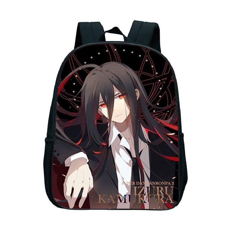 Sac à dos imprimé anime Danganronpa Imperméable Grande capacité Léger Portable Parfait pour l'école et les voyages
