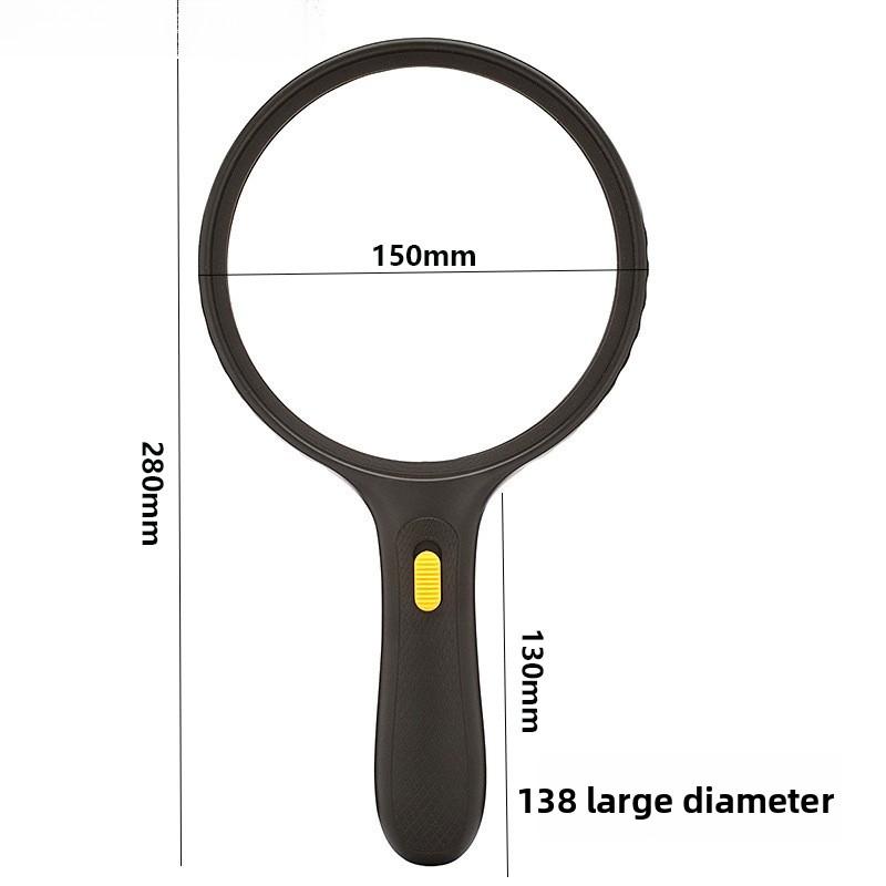 Handheld Magnifying Glass With Led Backlit For Reading Books