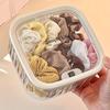 Multifunctional Hair Accessory Organizer with Lid - Waterproof, Pop Lid Organizer, Desktop Organizer, Rectangular Storage