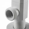 Copper Material Triangle Valve Cream White Water Stop Valve Universal Angle Valve  Kitchen