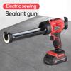 Cordless Caulking Machine 20V Hand-held Cordless Electric Caulking Tool Kit 4   Speeds for Filling Sealing Comes with Battery and   LED