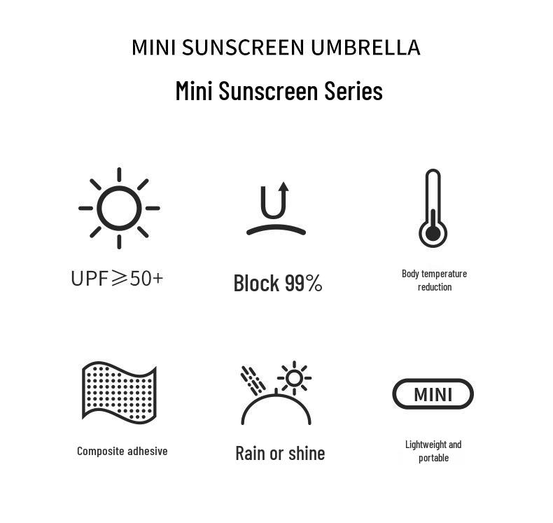 Women's Dual-Use Folding Umbrella: 50% Off - Sun & Rain Protection, Lightweight, Portable