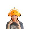 Animali marini di Halloween, pesci pagliaccio, cappelli copricapo a forma di testa di pesce tropicale corto, oggetti di scena per foto, copricapo cartoon