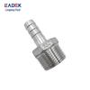 304 Stainless Steel Hex Barb Connector for Water, Air, and Rubber Hoses