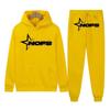2026Y2KNOES Hoodie Set Sweatshirt Two-piece Gothic Punk Rock Streetwear Hip-hop Style
