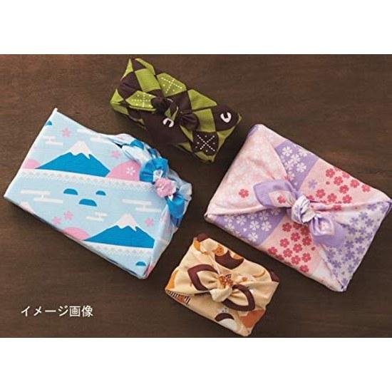 Miyamoto Towel Japanese Made Furoshiki Lunch Cloth Traditional Pattern Okami-san no Ko Ichimatsu Onigiri 5050cm 30043