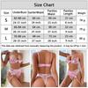 Sexy Lingerie 3-Piece Set Pink Lace Exotic Costume Women Sensual Underwear Erotic Delicate Lingerie