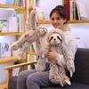 50cm/70cm Lifelike Sloth Baby Doll Sloth Plush Toys Stuffed Dolls Kids Toys Lovely Doll Girlfriend Best Gifts Brinquedos
