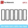 For Roborock S5 S50 S51 S55 S6 S60 S6 Pure Vacuum Cleaner Accessories HEPA Filter Mop Cloth Side Main Brush Spare Parts