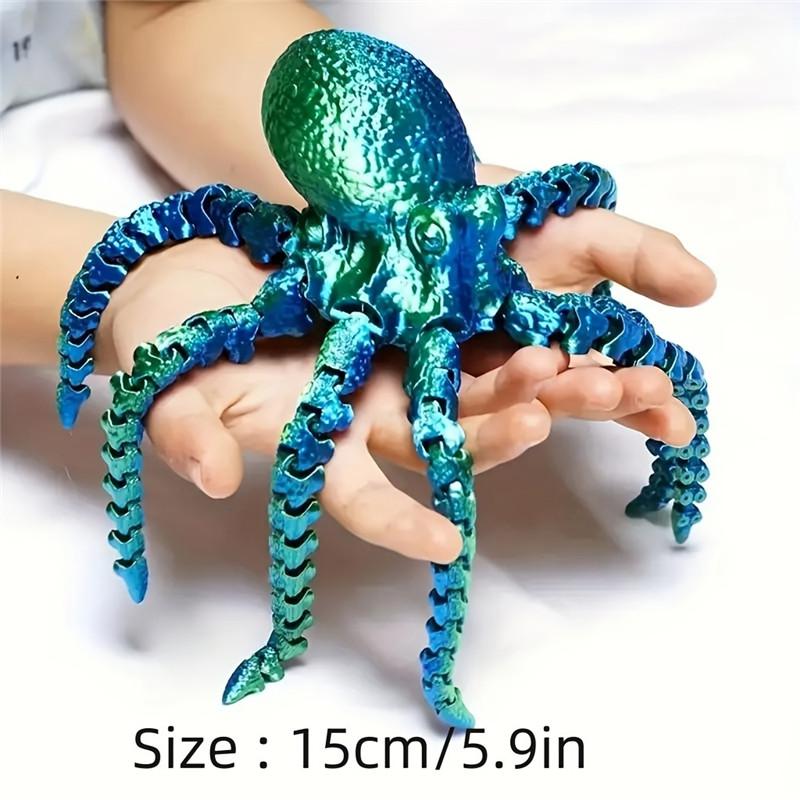 Lifelike Tentacle Movement Multi Jointed Legs Realistic Suction Cups Marine Themed Party Decor Christmas / Halloween Gifts