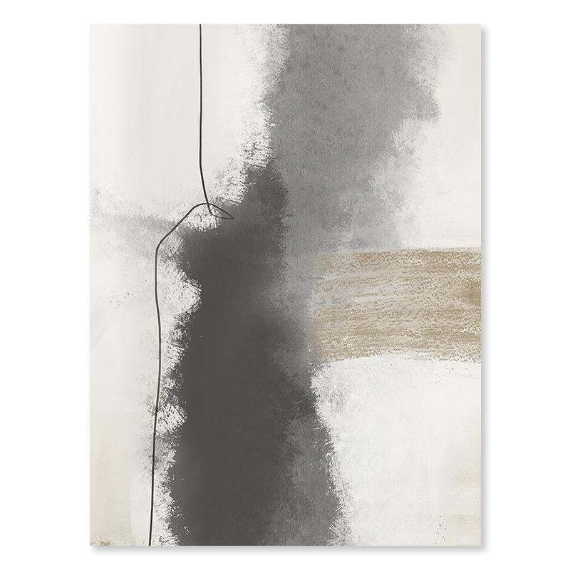 

Абстрактная акварельная настенная живопись на холсте, скандинавская визуализация, минималистичный постер, настенные принты для гостиной, картина, украшение для дома 40x60cm No Frame