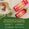 Kerala Ayurveda Myaxyl Öl 60ml 3er Pack | Schnell einziehend, nicht fettend, Schmerzlinderung für Rücken, Knie & Muskelkomfort