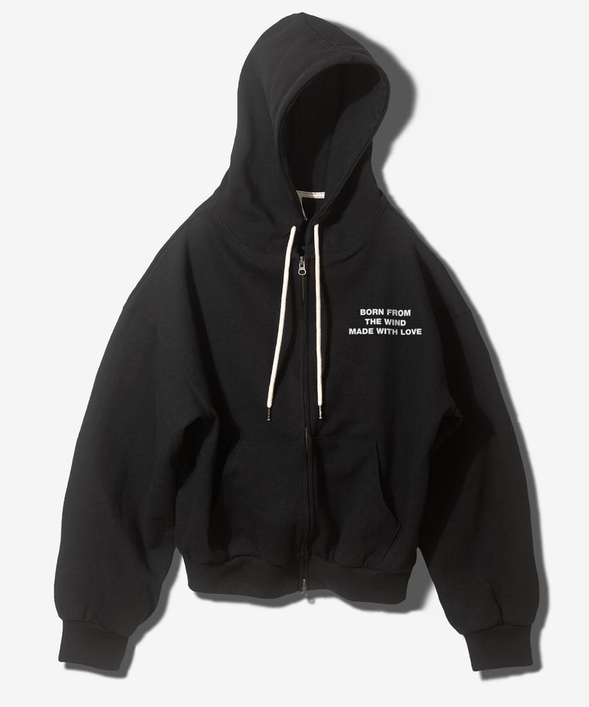 Fanshow (Setup) Mwl Hooded Zipup+Snap Pants - Black