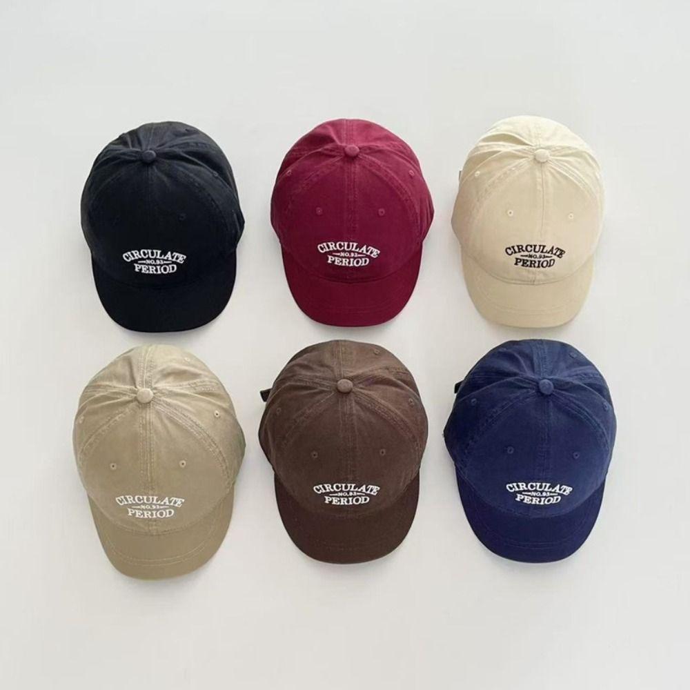 Adjustable Sports Baseball Cap Polyester Outdoor  Letters Baseball Hat  Outdoor Sport