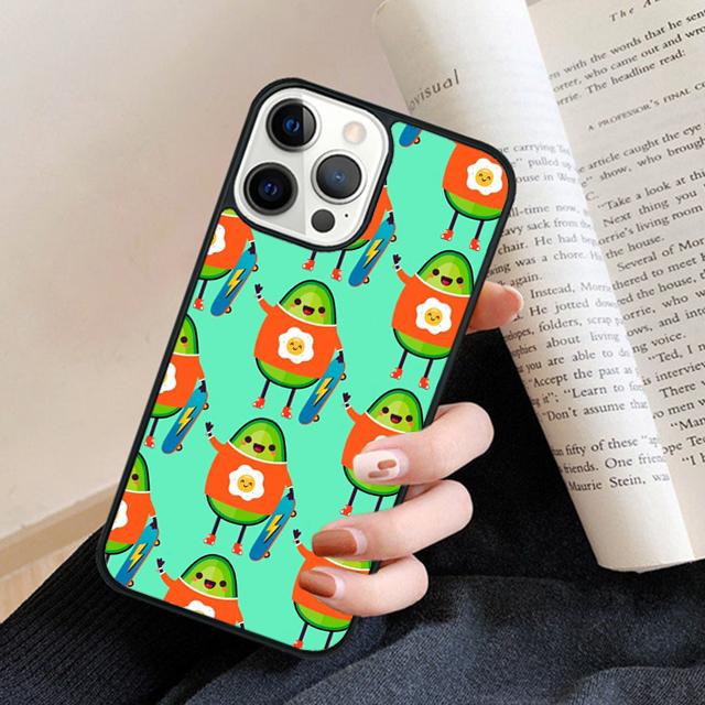 avocado Pattern phone Case Cover For IPhone 18 17 Air 16 15 14 Plus for apple 16 11 12 13 Pro Max coque