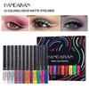 HANDAIYAN 12 Colors/pack Matte Colorful Eyeliner Kit Waterproof Eye Liner