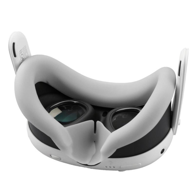 Husă Mască Anti-transpirație de Rezervă, Pad Facial, Acoperire Ochi din Silicon pentru Ochelari VR Meta Quest 3, Accesorii VR