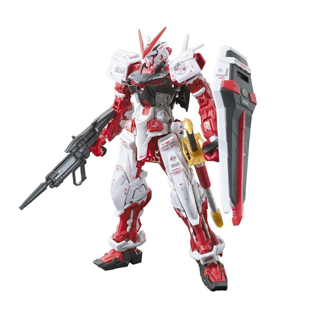 BANDAI SPIRITS RG Mobile Suit Gundam SEED ASTRAY Gundam Astray Red Frame Scala Modello di Plastica MBF-P02 1/144 Pre-Colorato