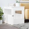 VidaXL Dog Cage Furniture, Dog Kennel with Lockable Door, Dog House, Living Room Side Table, 838330
