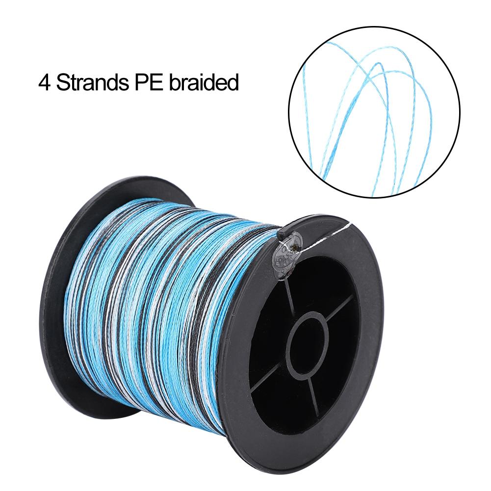 Fishing 4 Strands 300m PE Braided Saltwater Fishing Line Weave Kite Wire (6.0)