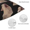 White Cat Screaming Meme Pillow Case Cushion Covers  Zipper Decorative Pillowcase for Sofa