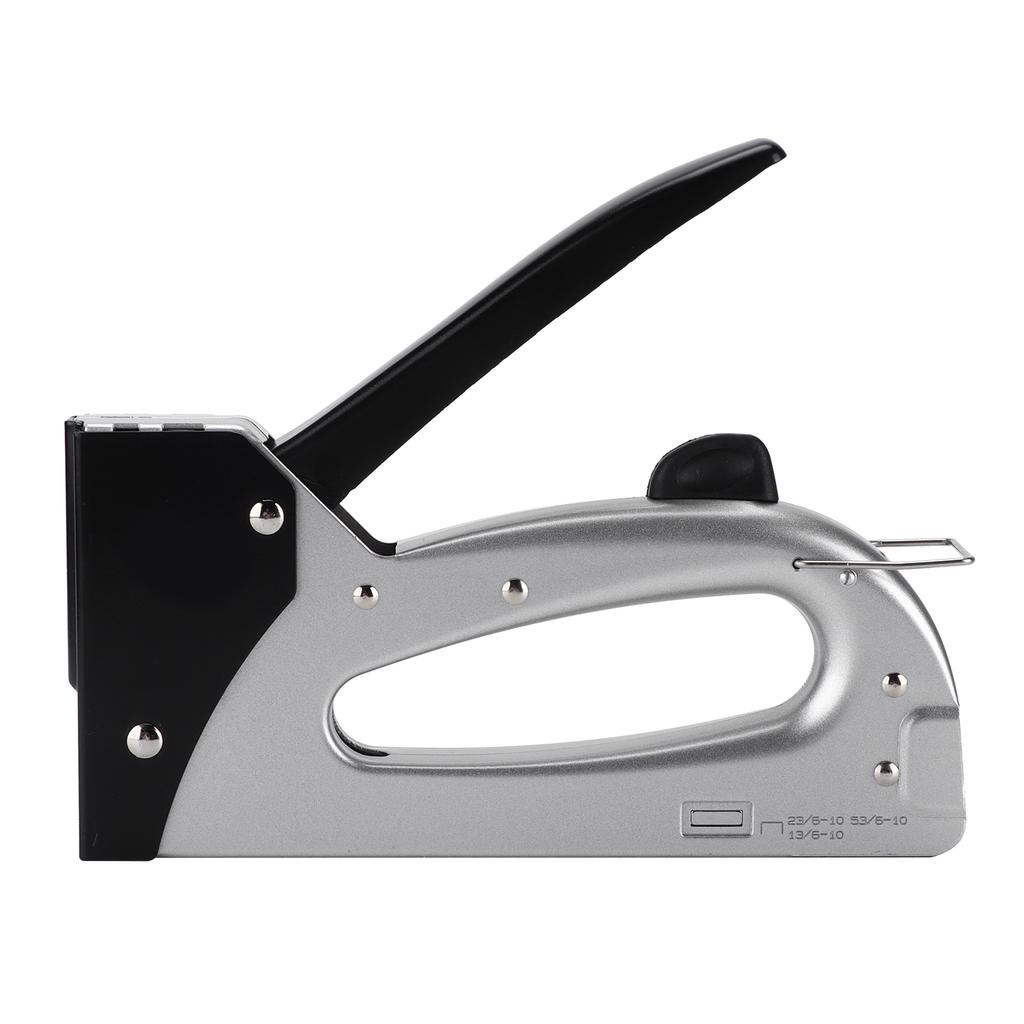 Staple Gun Portable Durable Safe Practical Ergonomic Manual Stapler for Fixing Material DIY