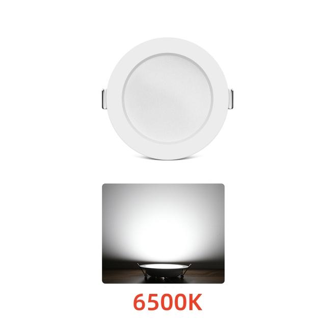 10pcs LED Downlight  5W 7W 9W 12W 20W 220V Recessed Ceiling Light 3/4/5 Inch Round LED Panel Down Light Spotlight Lighting