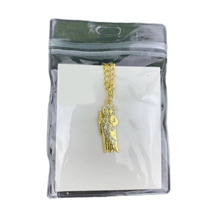 Stylish Brooch Pin Jewelry Individualized Religious Hat Chain Badge Accessory