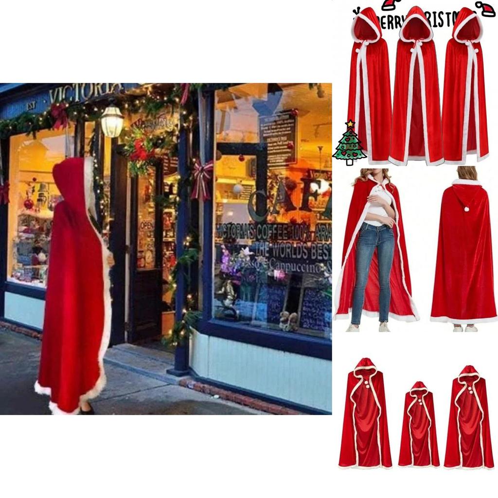 Halloween Themed Stage Cloak With Faux Fur For Theatrical Shows