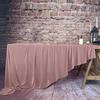 Matte Velvet Tablecloth, Powder Pink, For A Table 140X240Cm
