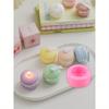 1pc French Style Macaron Cake Shaped Candle Mold, Pink, Delicate Details, Ideal for Handmade Candle Making, Perfect for Birthdays