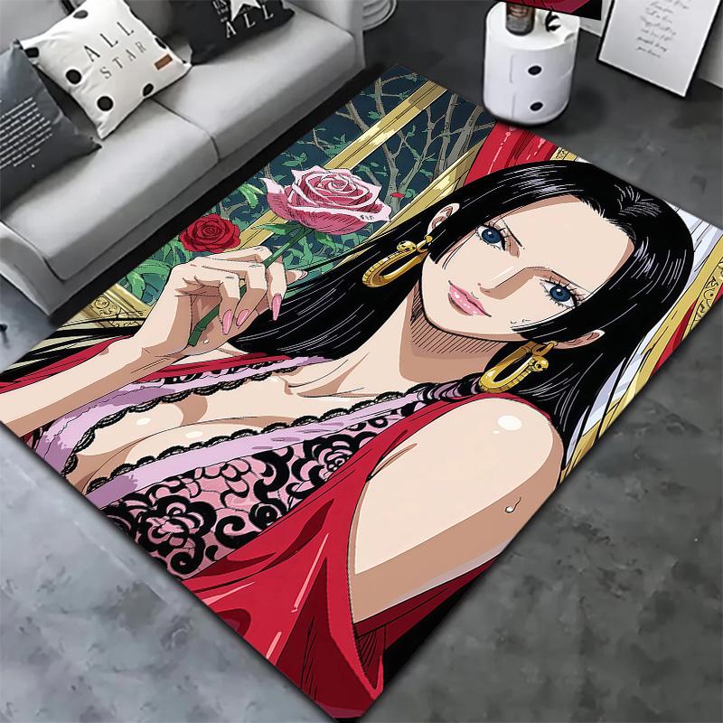Boa Hancock Carpet Rug For Living Room Bedroom Home Sofa Decoration,kids Play Nonslip Floor Mat
