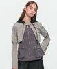 UUM Vest Bolero Jacket Gray