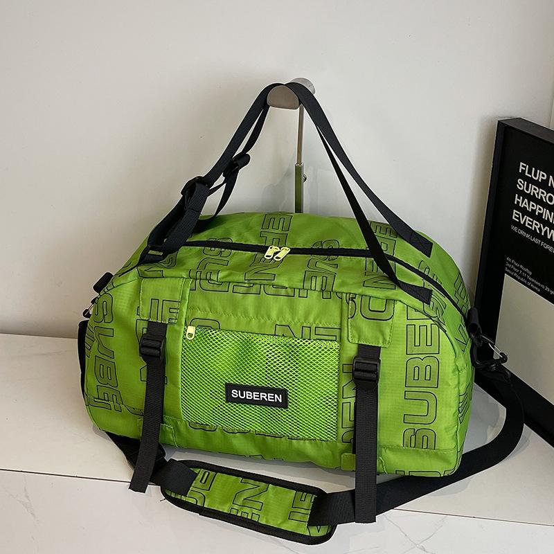 Photos - Travel Bags Downhill Bag Travel Bag Sports Bag Gym Bag Travel Bag Women's Letters Hand Held Shoulder Crossbody Bag