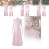 Enchanting Glinda Inspired Costume Dress For Halloween Retro Style Unisex Wearable Attire