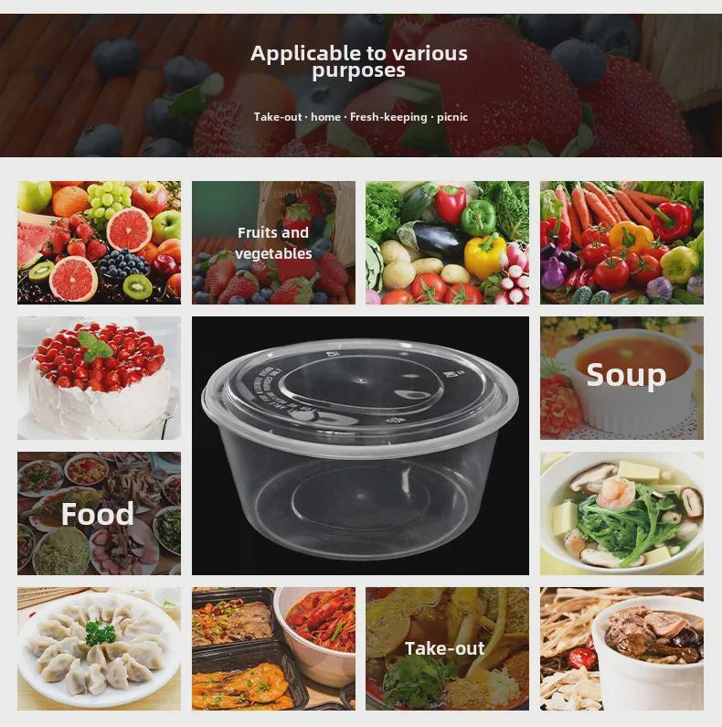 Biologisk nedbrytbar hvit engangs hamburgerboks i amerikansk stil - enkeltroms PP hurtigmatbeholder for takeaway