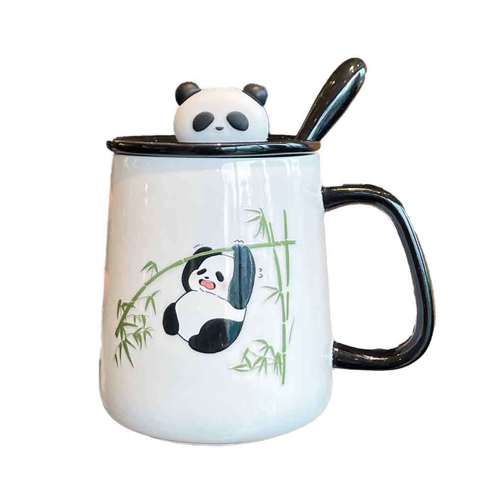 Souvenir Gift Gift Box Creative Practical Cup New Cute Panda Ceramic Mug Couple Water Cup Home