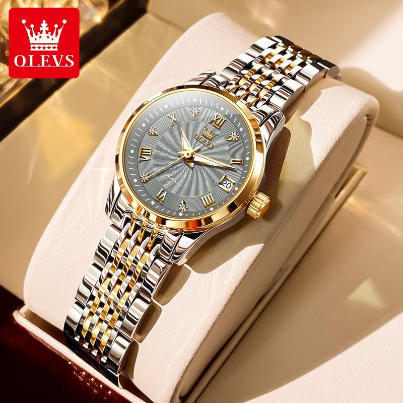 

Женские автоматические водонепроницаемые модные часы Olitis