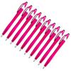 10Pieces 2-in-1 Ballpoint Pen with Stylus Tip Touching Screen Pen Retractable Ballpoint Pen Write Smoothly for Adult